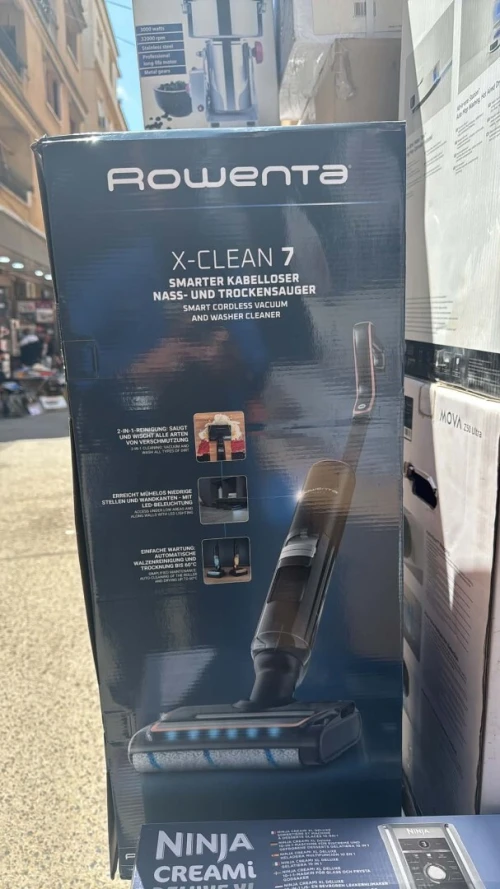 Aspirateur laveur Rowenta X-Clean 7