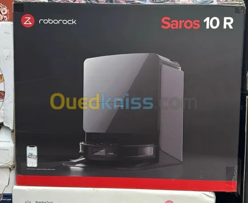 Roborock Saros 10R Aspirateur Robot Laveur Avec Station Accueil Multifonctionnelle 4.0