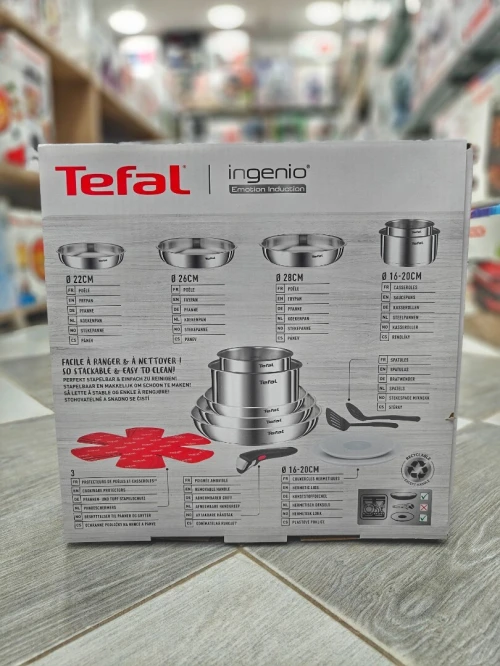 Tefal Ingenio Emotion Batterie de cuisine 13 pièces L896SD04