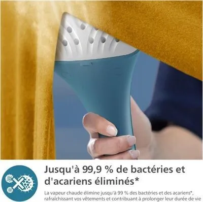 Défroisseur vertical - PHILIPS - STE1040/20 - 1800 W - 3 réglages - Bleu