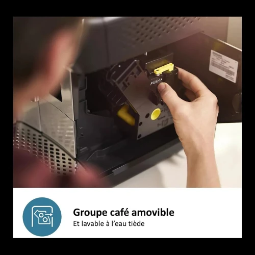 Expresso Broyeur PHILIPS LatteGo SilentBrew EP4446/70