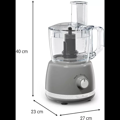 Robot Moulinex multifonction Soleil FP345E10 Gris 600 W Capacité 2.4L  