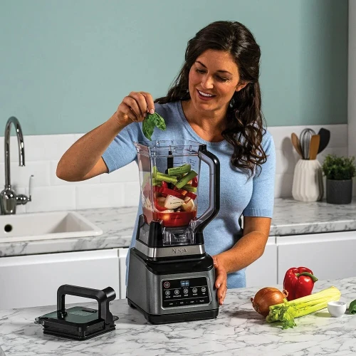 Robot Ninja 3-en-1 de cuisine  avec 5 programmes Bol 1.8L  1200W
