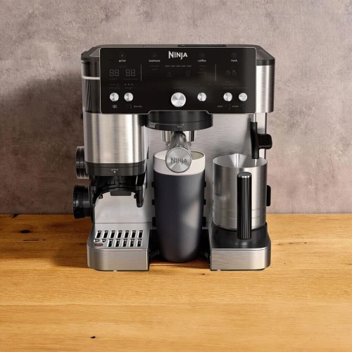 Machine à café - NINJA - 3en1 ES601EU Luxe Premier - 1650 W - 2 Litres - Acier inoxydable