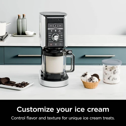 Ninja CREAMi Deluxe 10-en-1 Machine à délices et boissons glacées NC501EU