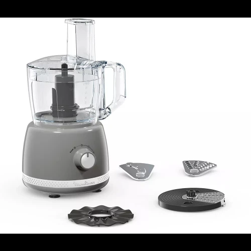 Robot Moulinex multifonction Soleil FP345E10 Gris 600 W Capacité 2.4L  