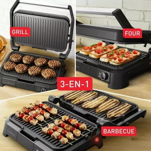 panini tefal 2200W Supergrill 3 in 1 XL