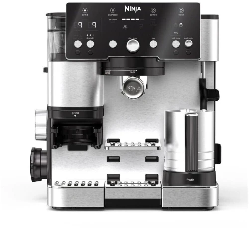 Machine à café - NINJA - 3en1 ES601EU Luxe Premier - 1650 W - 2 Litres - Acier inoxydable