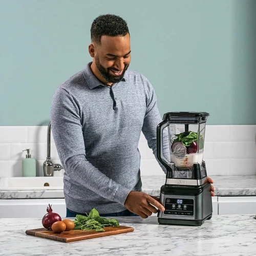 Ninja 2-en-1 Blender 2.1L 1200W avec 3 programmes automatiques  blend