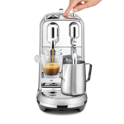 Cafetière nespresso 19 bars inox creatista plus