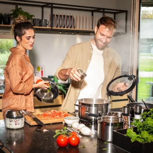 Batterie de cuisine RÖSLE Silence Pro 6 pièces en acier inoxydable