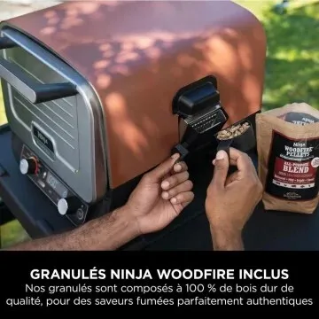 Ninja Woodfire Four à Pizza Extérieur Électrique 8 En 1