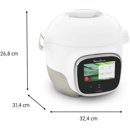 Cookeo moulinex Touch Mini Multicuiseur connecté 3L écran tactile CE922110