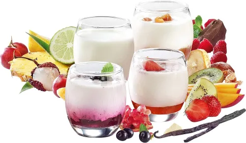 Yaourtière Électrique Avec 7Pots En Verre 13W Yogurteo Moulinex YG229510