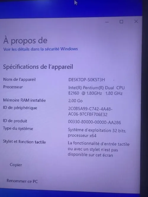 PC de Bureau HP Professionnel - (Windows 10)
