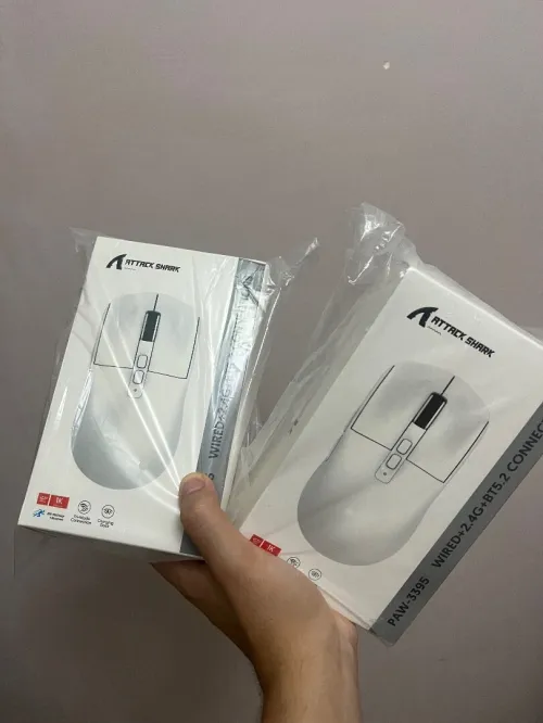 Attack shark x6 black/white 10500da
