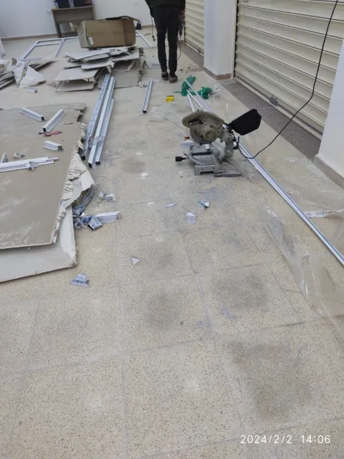 Menuiserie aluminium et PVC déplacement sur chantier 