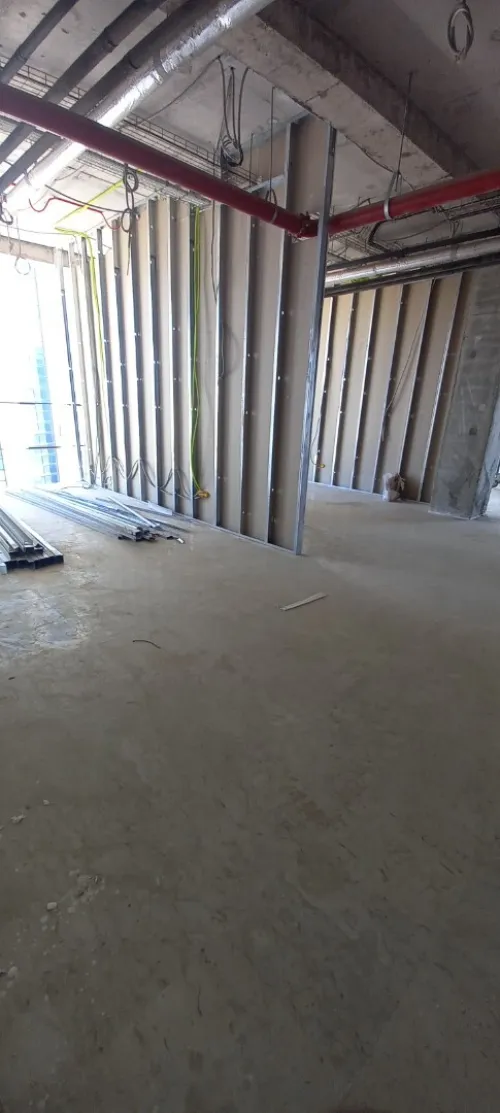 Habillage placoplâtre Mur et plafond avec isolation thermique et phonique