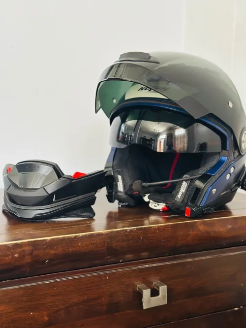 Casque Nolan n70avec bluetooth cardo