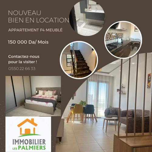 Location Appartement F4 Alger Birkhadem