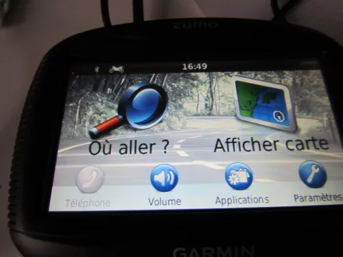 GPS Garmin Zumo pour Moto-Carte Algérie