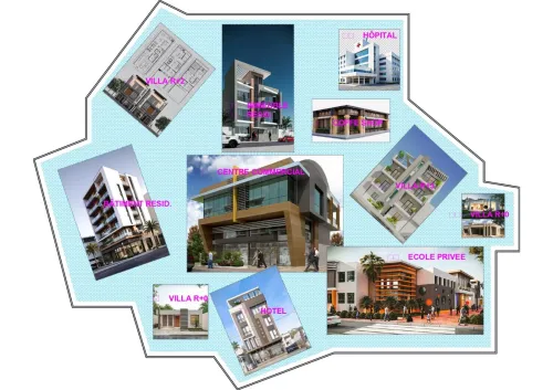 Architecte Designer , Étude, plans, 3D ET suivi de chantier , Tébessa