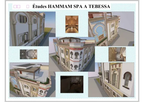 Architecte Designer , Étude, plans, 3D ET suivi de chantier , Tébessa