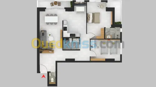 Vente Appartement F3 Oran Oran