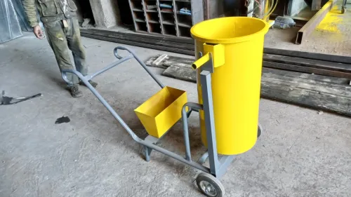 Fabrication des poubelles métalliques