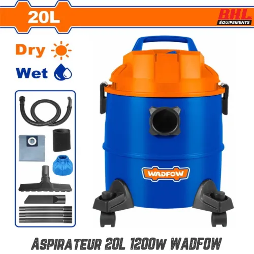 Aspirateur 20L 1200w WADFOW
