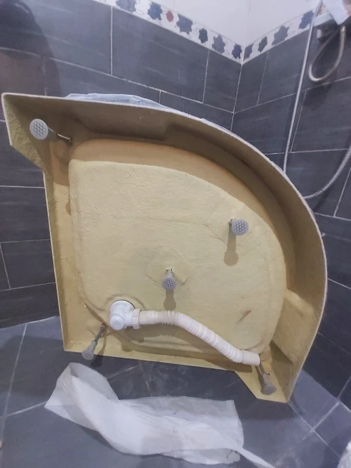 Receveur de douche en resine et laine de verre importation 1er choix 80 cm