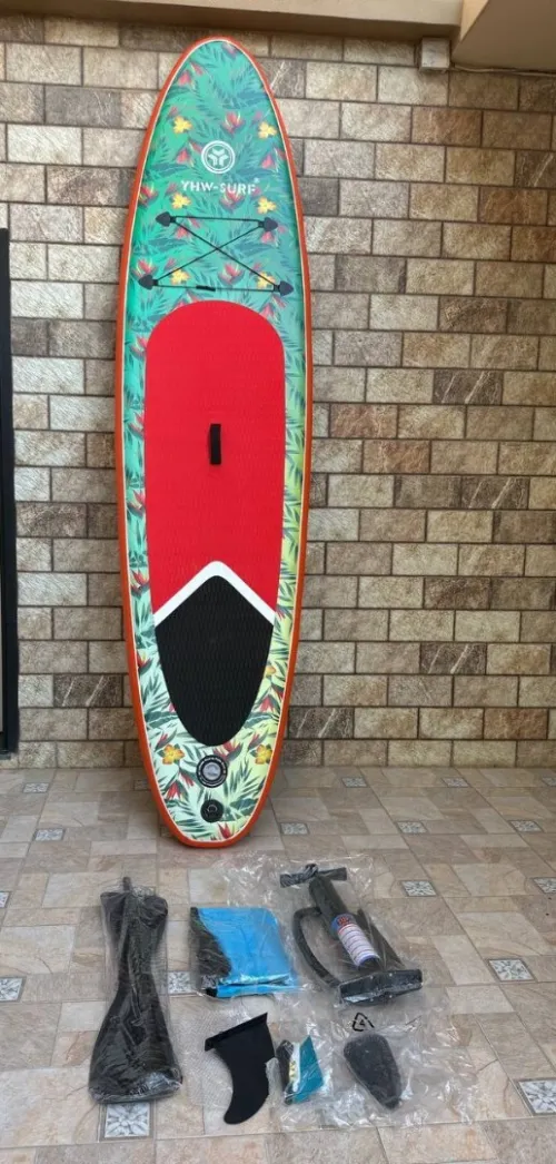 Paddle Board Gonflable 3,20 m * 80 cm * 15 cm   Capacité de charge : 180 kg