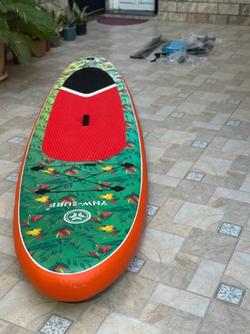 Paddle Board Gonflable 3,20 m * 80 cm * 15 cm   Capacité de charge : 180 kg