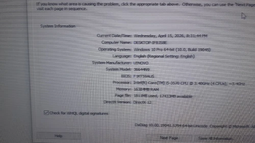 -PC de bureau-Lenovo
