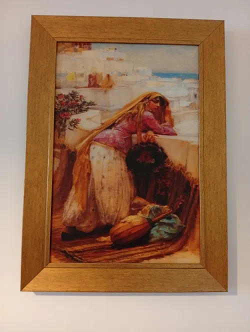 Tableau oriental et commode