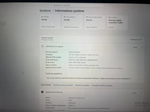 pc portable HP