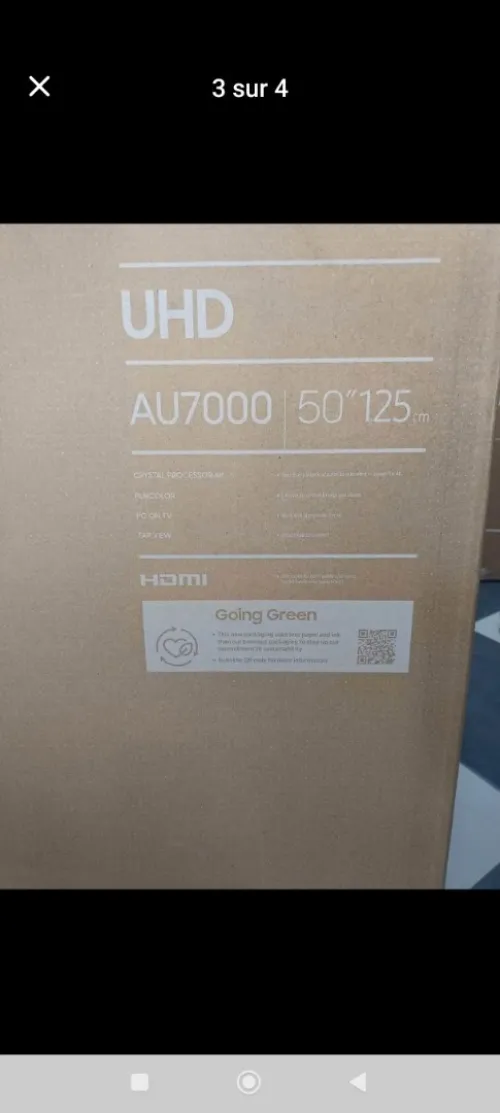 samsung smart TV crystal uhd 4k 7 série 