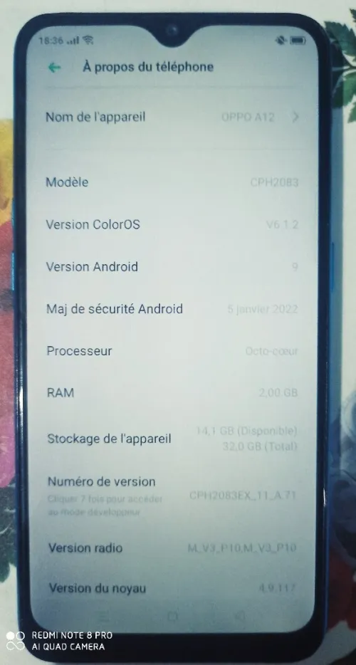 Opo A12
