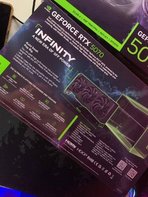RTX 5070 PALIT INFINITY 3 FAN