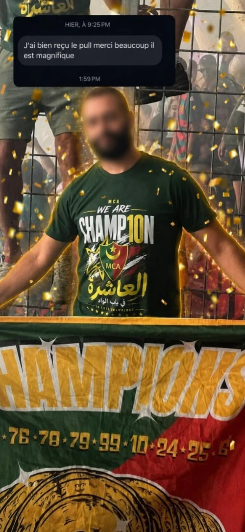 MOULOUDIA TSHIRT 10 CHAMPION