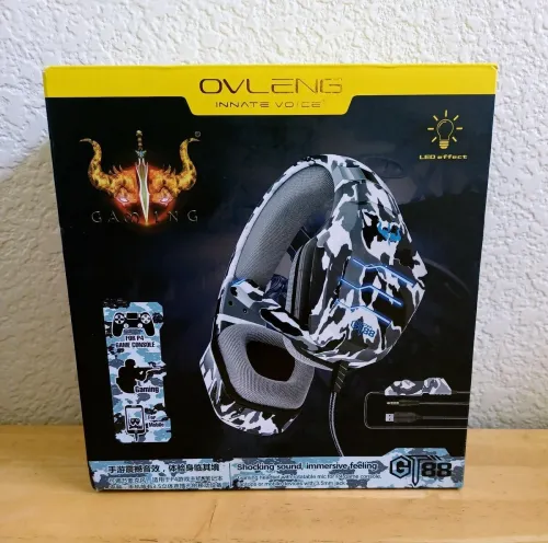 CASQUE GAMING USB GT88 OVLENG