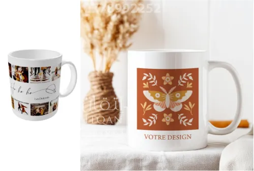 Mug personnalisés Shop Tasse shope Transparent en verre Sablé