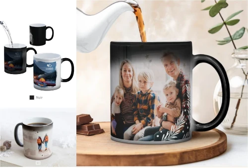 Mug personnalisés Shop Tasse shope Transparent en verre Sablé