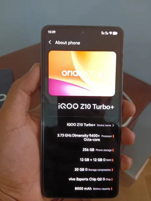 IQOO Z10 turbo plus