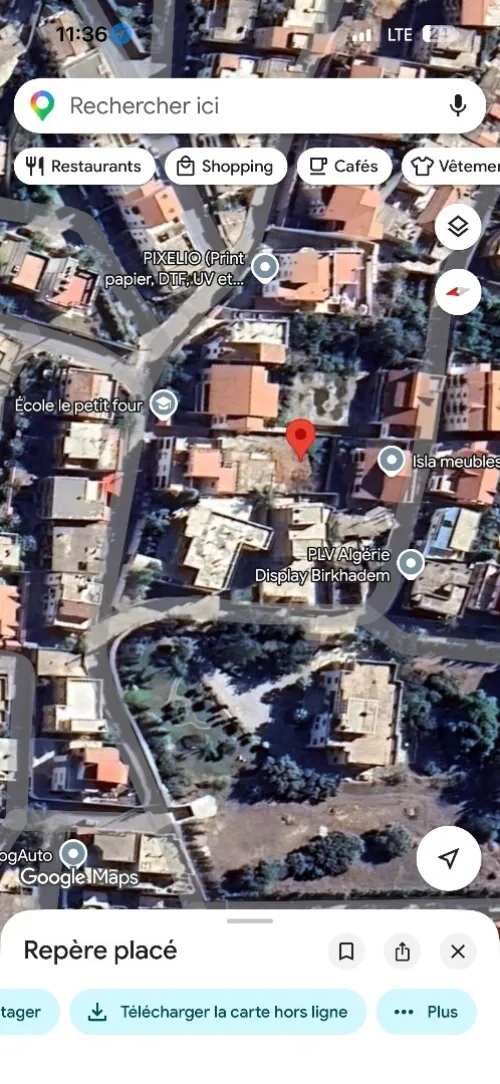 Vente Terrain Alger Birkhadem