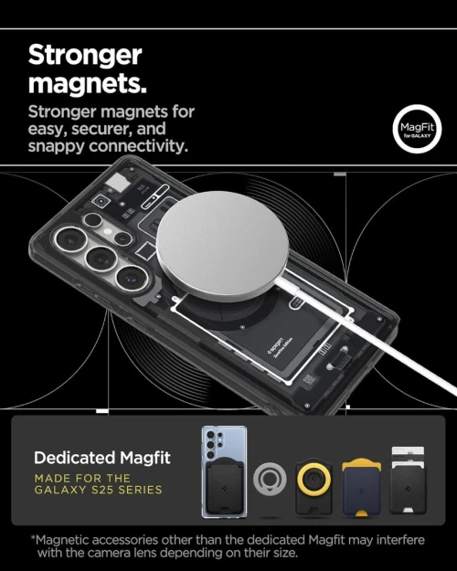 Antichoc S25 Ultra Spigen Ultra Hybrid MagFit Coque Compatible Samsung Galaxy S25 Ultra - Zero One
