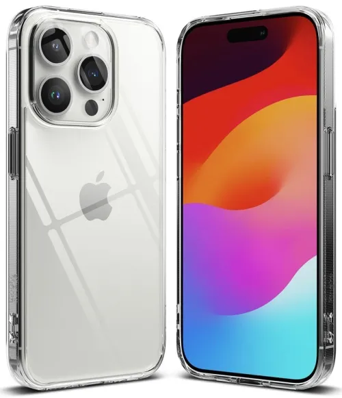 Antichoc Original iPhone 15 Pro Max Transparente Clear Rigide TPU Souple Étui Antichoc de Protection