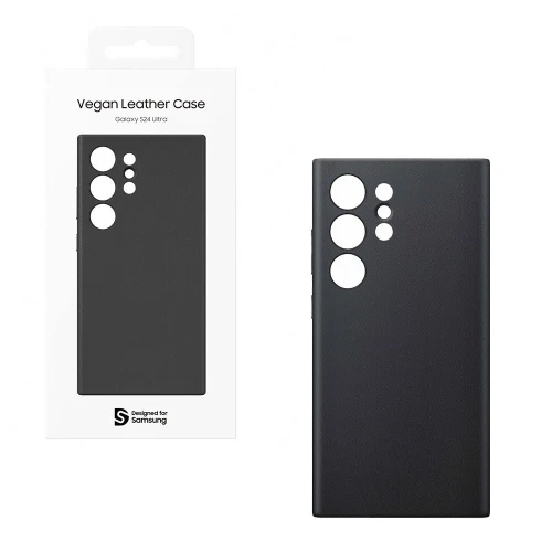 Antichoc Samsung Galaxy S24 Ultra Coque Original Samsung S24 Ultra Vegan Leather Case