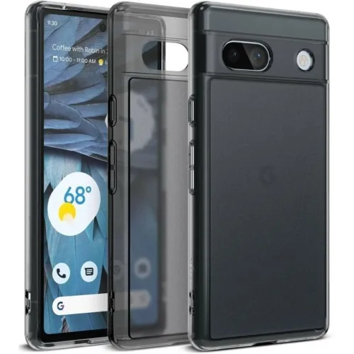Antichoc Transparent Fumé Google Pixel 7a Pochette Original Korea