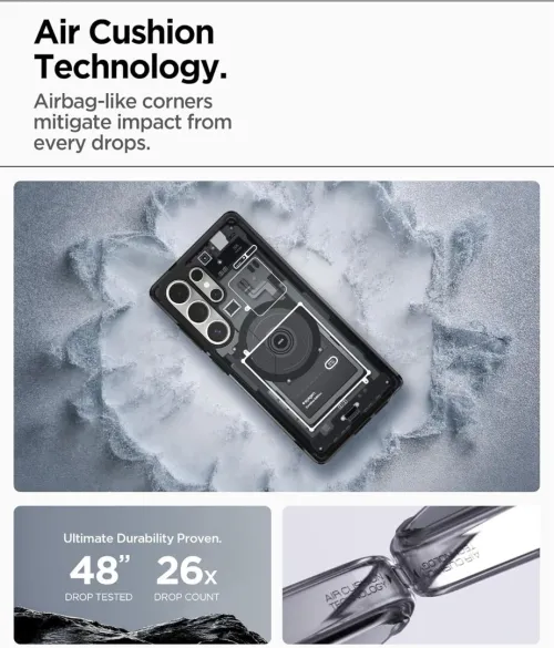 Antichoc S25 Ultra Spigen Ultra Hybrid MagFit Coque Compatible Samsung Galaxy S25 Ultra - Zero One